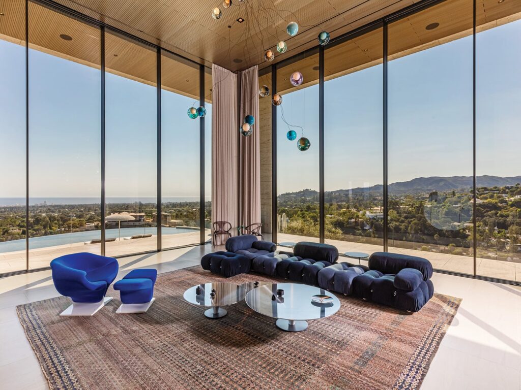 A view from the living space.